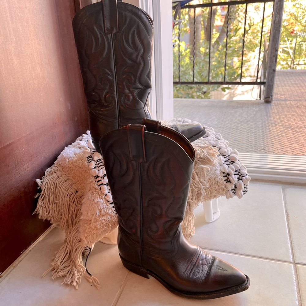 BOULET ~ Canadian Made Leather Cowboy Boots 😍